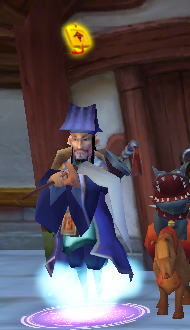 Icon: has an important quest for you