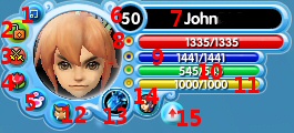 Character Information Panel screenshot